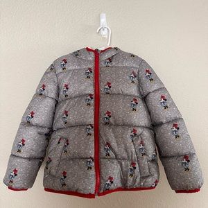 Minnie Mouse Gap Puffer Jacket.  Size 5T